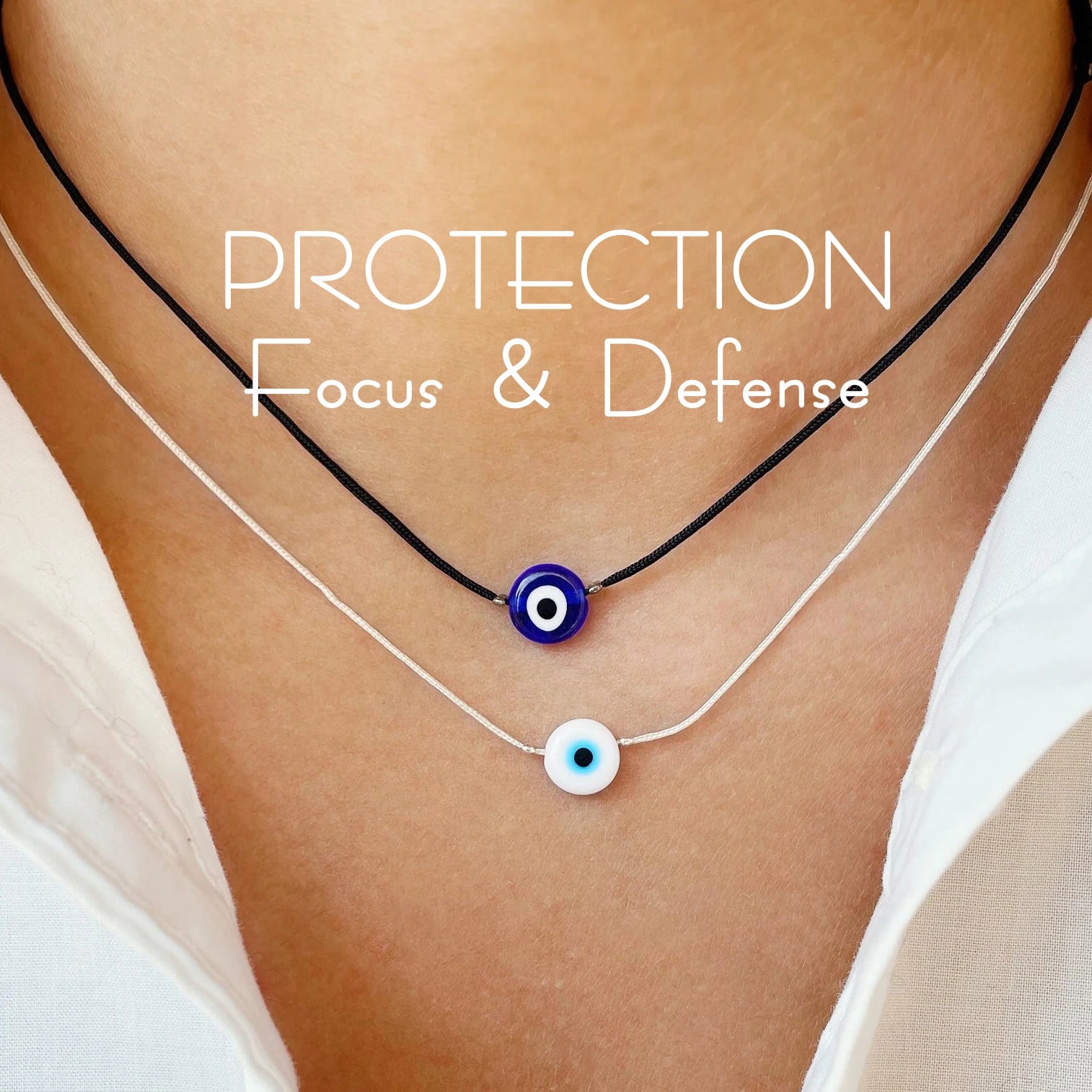 Nazar Evil Eye Choker — Handmade Protection Necklace