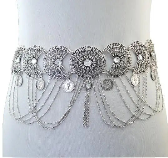 Atlas Coin Belt — Moroccan Tribal Body Chain