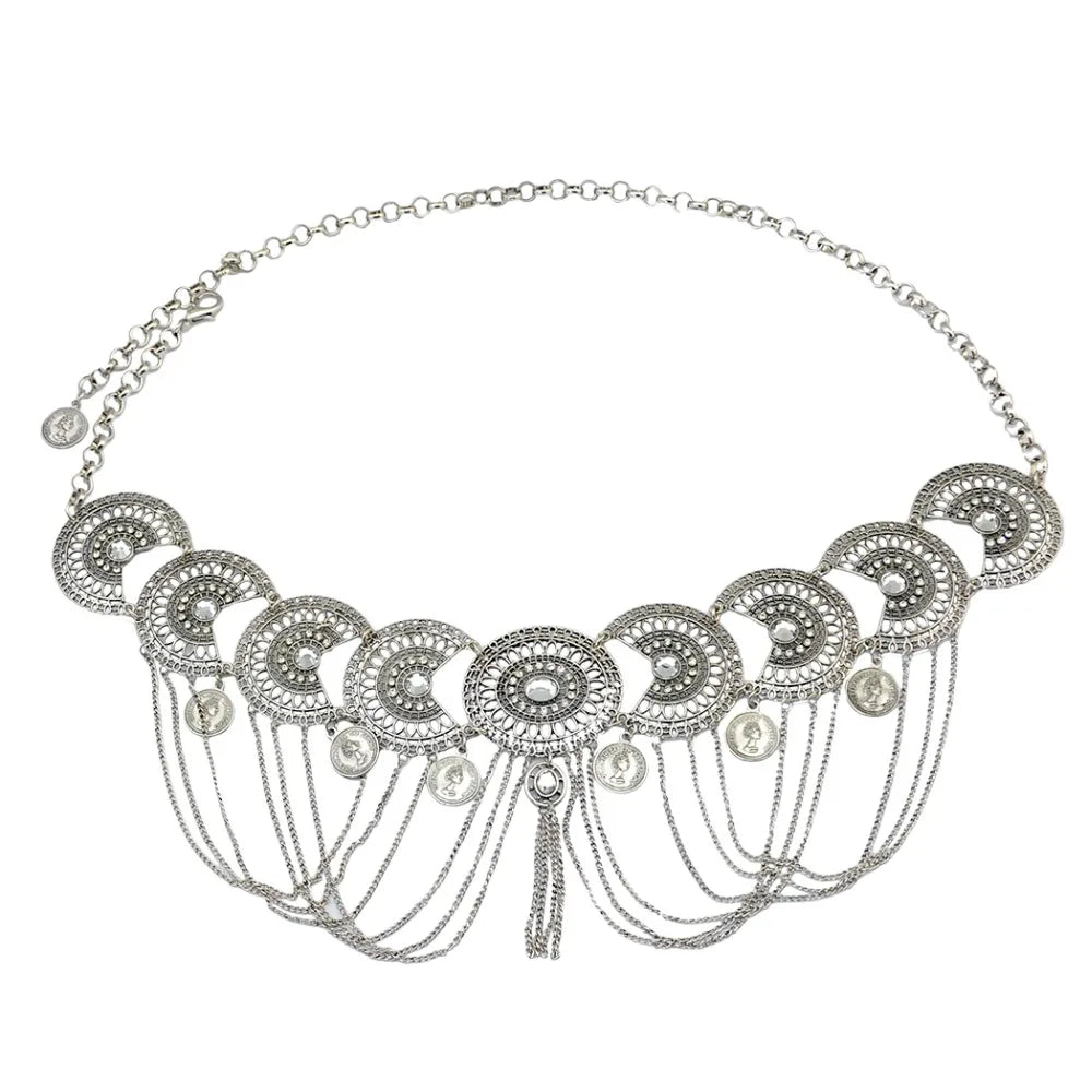 Atlas Coin Belt — Moroccan Tribal Body Chain