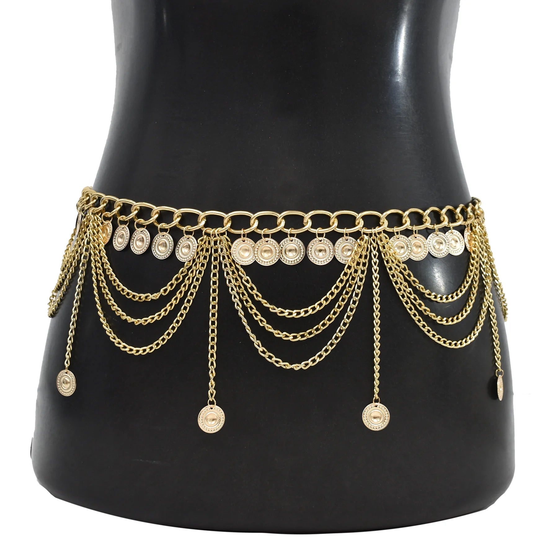 Atlas Coin Belt — Moroccan Tribal Body Chain