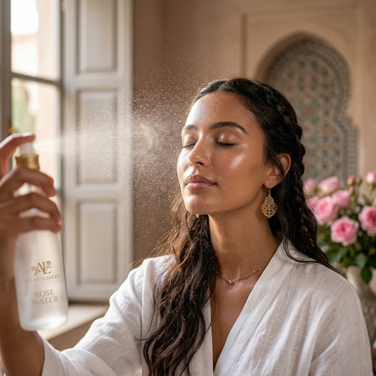 Rose Water Mist — Dadès Valley, Morocco
